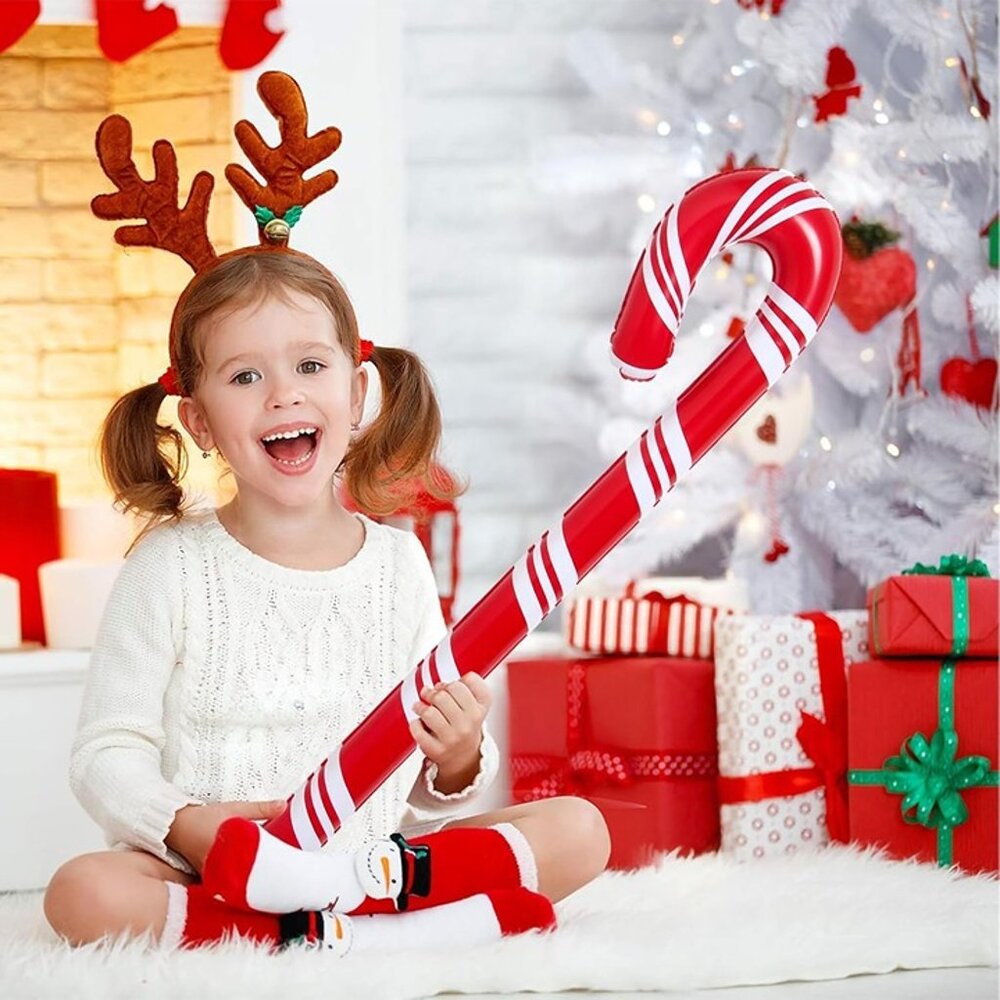 NEW Set of 6 Inflatable Christmas Candy Canes (35 Inches) Christmas Decorations - Picture 5 of 9